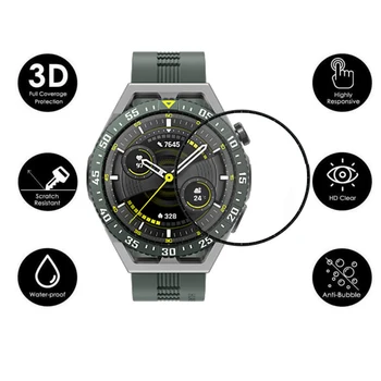 3D Mäkké Zaoblené Hrany Ochranný Film Smartwatch Plný Kryt Na Huawei Sledovať GT 3 SE Screen Protector GT3 SE Smart Príslušenstvo