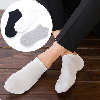 5Pair Ženy Ponožky Priedušné Ponožky Hodváb Neviditeľné Loď Ponožky sú Pohodlné, Vysoko Kvalitné Bavlnené Nízky Rez Ponožky Krátke Sokken